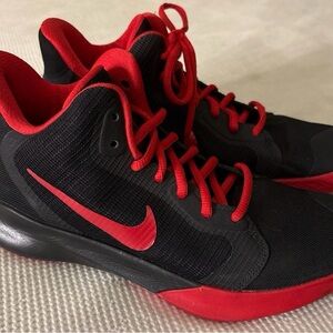 Nike Precision III basketball shoes red and black size 7.5
